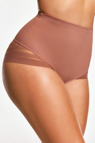 Slip a vita alta MSP2463 - Marrone