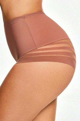 Slip a vita alta MSP2463 - Marrone