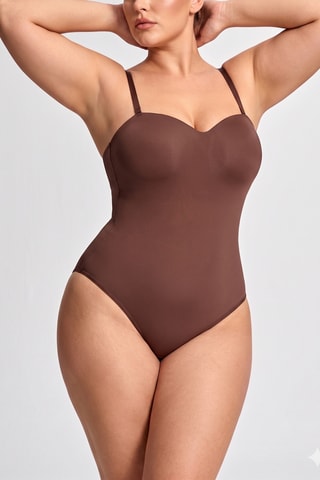 Body senza maniche MSP2104 - Marrone