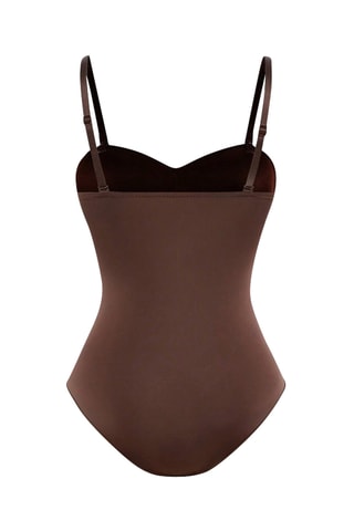 Body senza maniche MSP2104 - Marrone