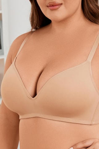 Reggiseno senza ferretti MSNY2462 - Beige