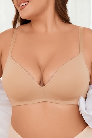 Reggiseno senza ferretti MSNY2462 - Beige
