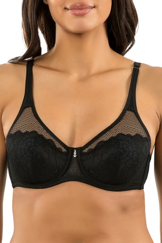 Reggiseno in pizzo Luxlacy - Nero