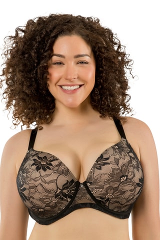 Reggiseno in pizzo Luxlacy - Nero