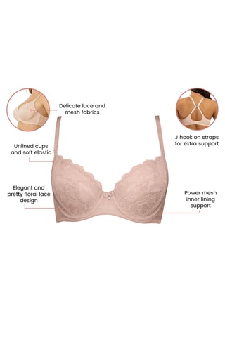 Reggiseno Luxlacy - Nude