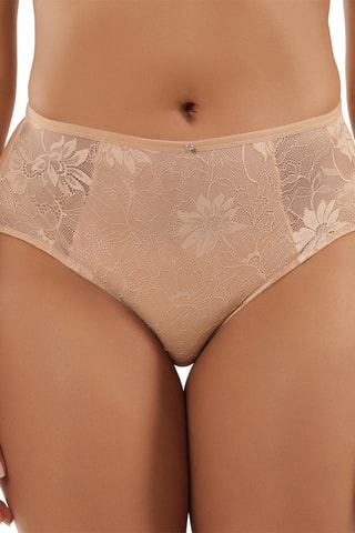 Slip in pizzo Luxlacy - Nude