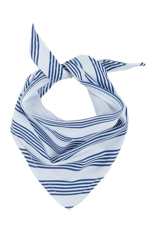 2 bandanas - Blanc et rouge