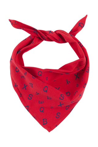 2 bandanas - Blanc et rouge