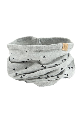 Bonnet et snood - Gris clair chiné