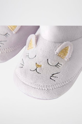 Chaussons - Rose poudré