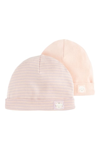 2 bonnets - Rose