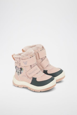 Bottines fourrées Minnie Disney - Rose