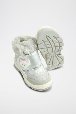Bottines fourrées Marie Les Aristochats Disney- Gris clair