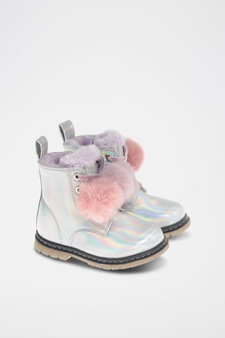 Bottines fourrées Gris clair