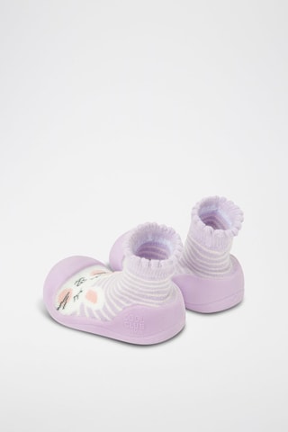 Baskets-chaussettes - Violet