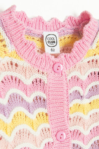 Gilet - Rose et violet