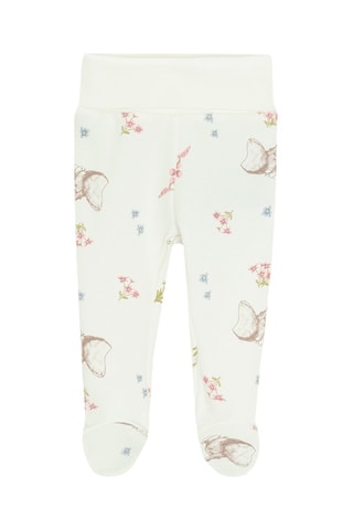 2 pantalons Dumbo Disney - Blanc et écru