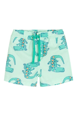 Short de bain - Vert clair