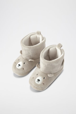 Chaussons - Gris clair