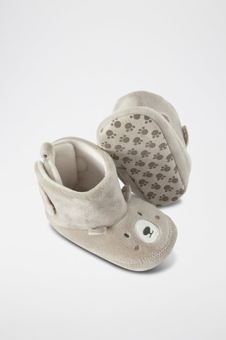 Chaussons - Gris clair