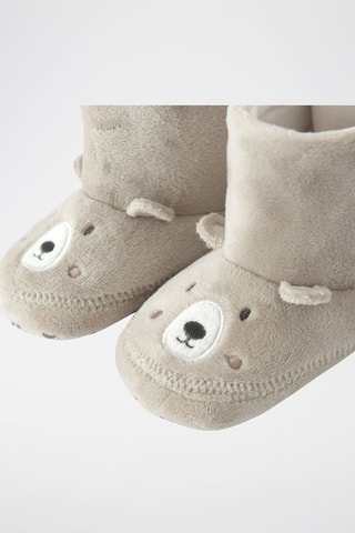Chaussons - Gris clair