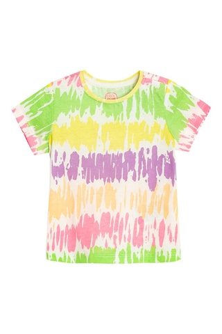 T-shirt tie and dye - Jaune