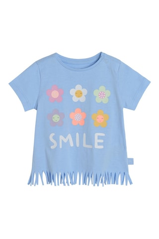 T-shirt Bleu clair