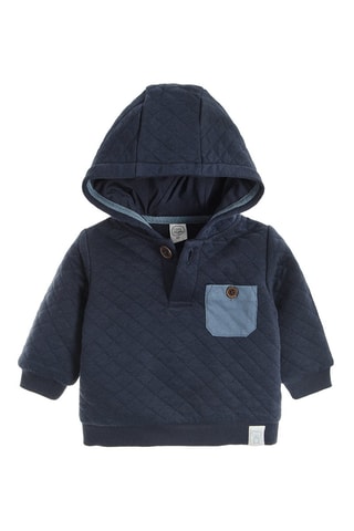 Sweat à capuche - Bleu marine