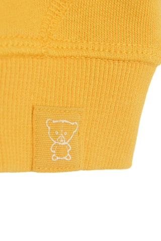 Sweat à capuche - Moutarde