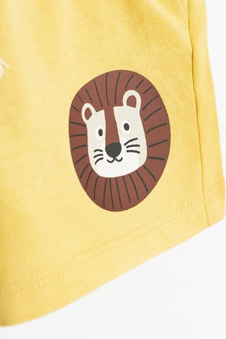 2 shorts - Jaune et vert