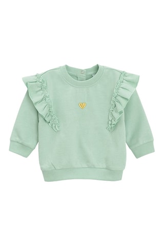 Sweat et legging - Vert et beige