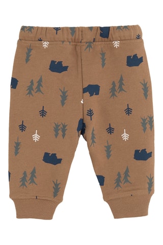 2 joggings - Kaki et marron