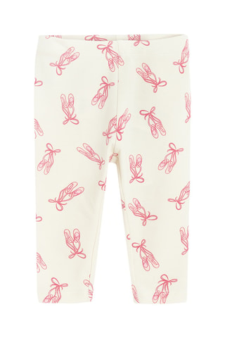 2 leggings - Rose