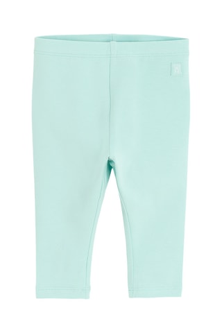 3 leggings - Vert et mauve