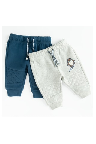 2 joggings - Bleu et gris clair