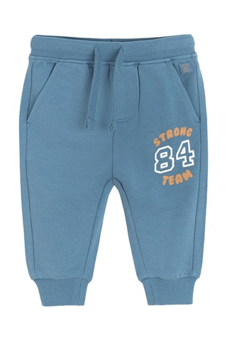 2 joggings - Bleu et marron