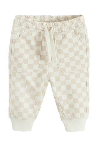 2 joggings - Beige et gris