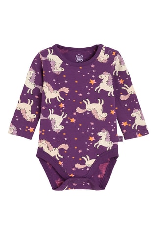 2 bodys - Rose et violet