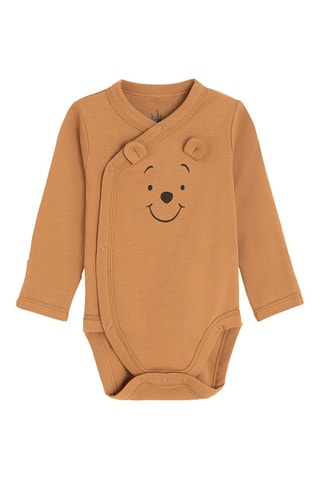 2 bodys Winnie l'ourson Disney - Marron et blanc