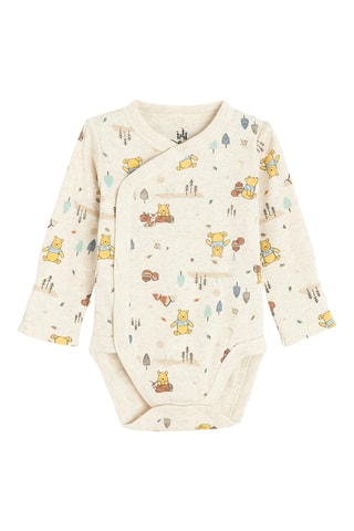2 bodys Winnie l'ourson Disney - Marron et blanc