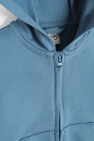 Sweat à capuche - Bleu