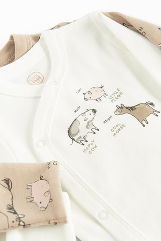 2 bodys - Ecru et beige