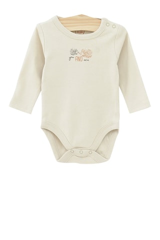 3 bodys Blanc et beige
