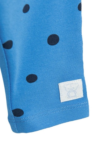 2 leggings Bleu