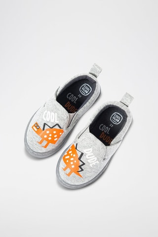 Slip-on Gris clair