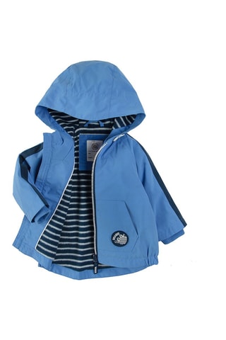 Veste à capuche Bleu