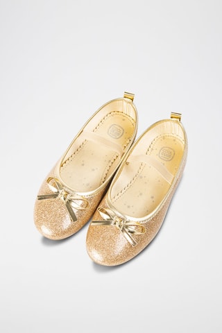 Ballerines Doré