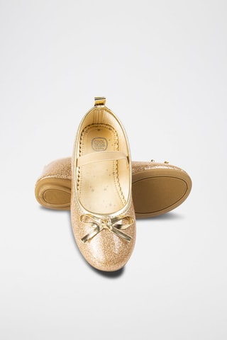 Ballerines Doré