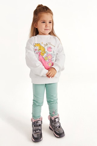 Jegging Aurore La Belle au Bois Dormant Disney Vert d’eau