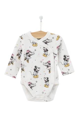 2 bodys Mickey et Minnie Disney - Multicolore